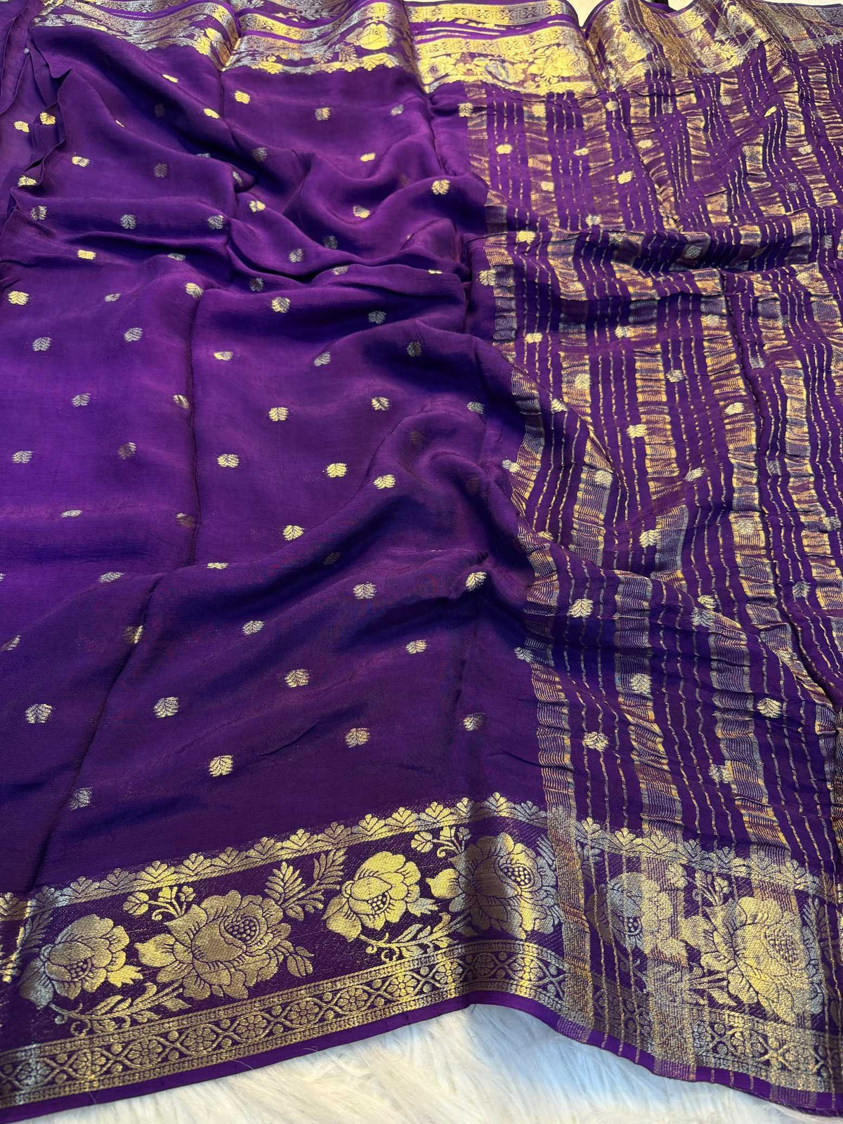 Gargi Crepe Silk Saree