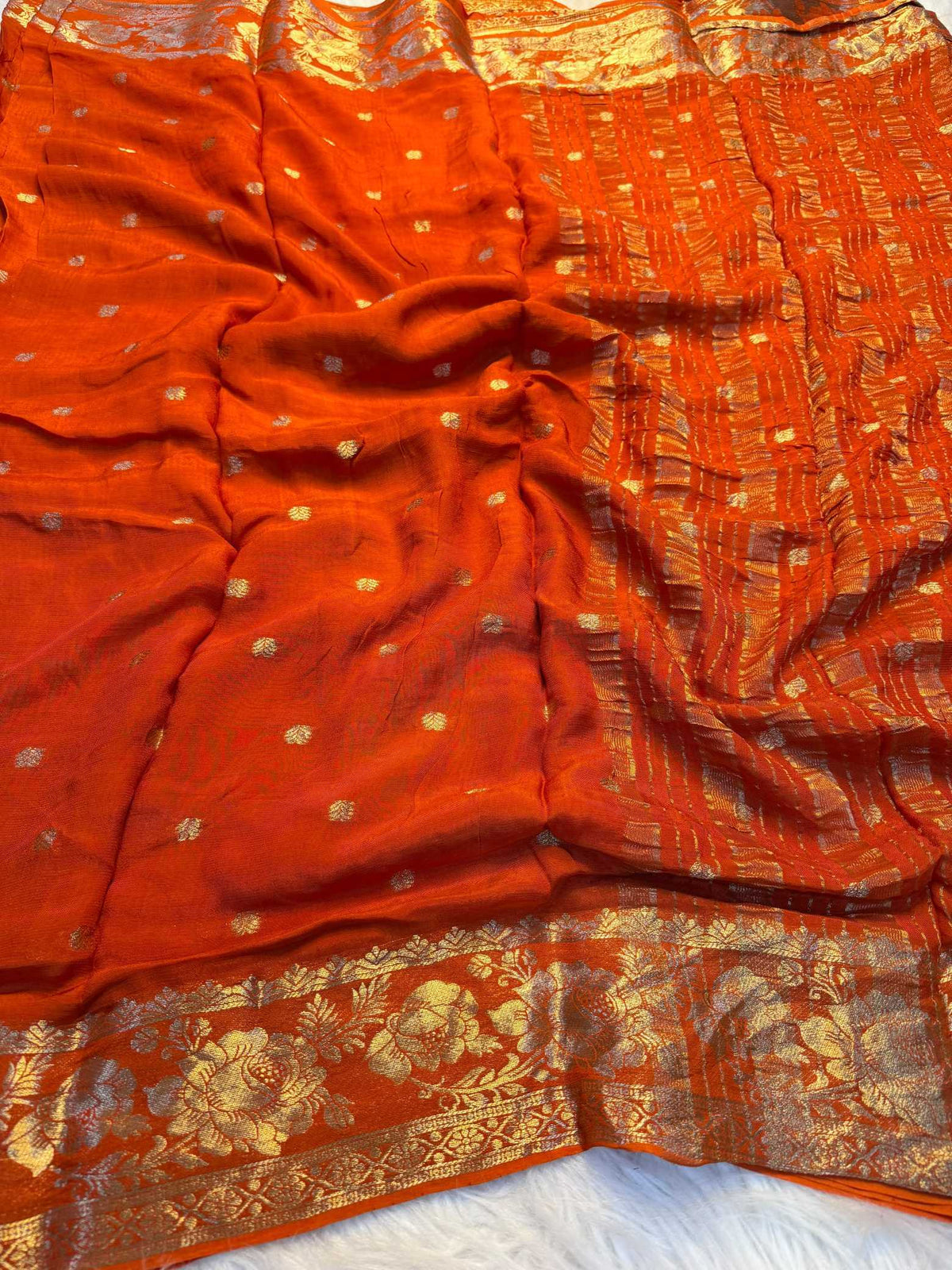 Gargi Crepe Silk Saree