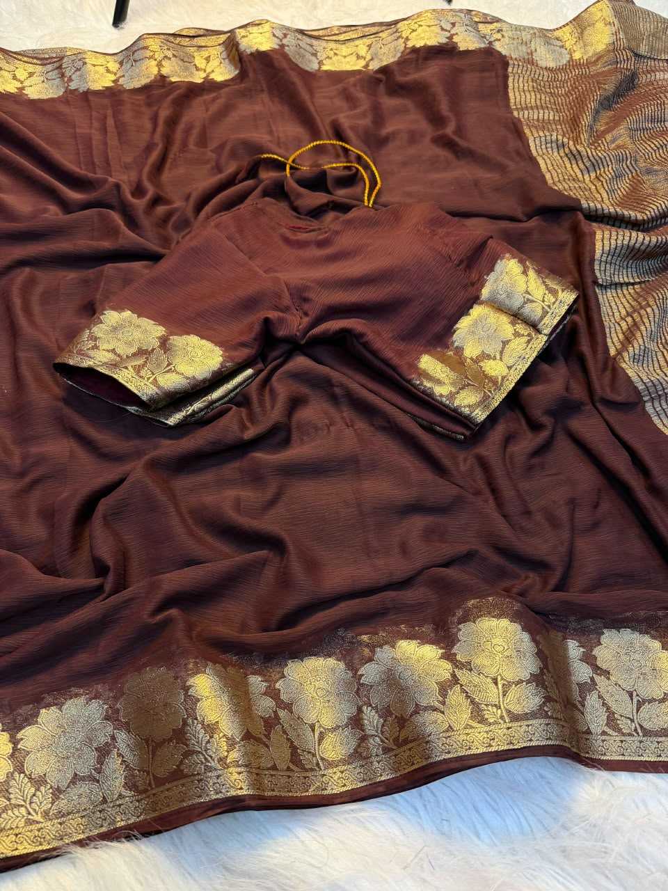 Gauri Premium Georgette Designer Saree