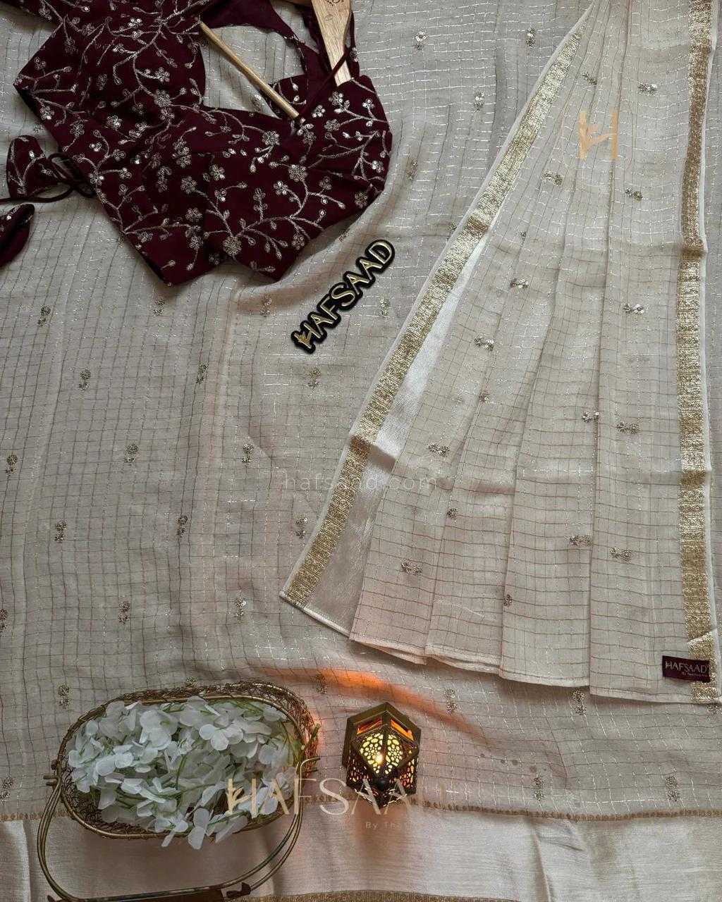 Viscose Georgette Saree