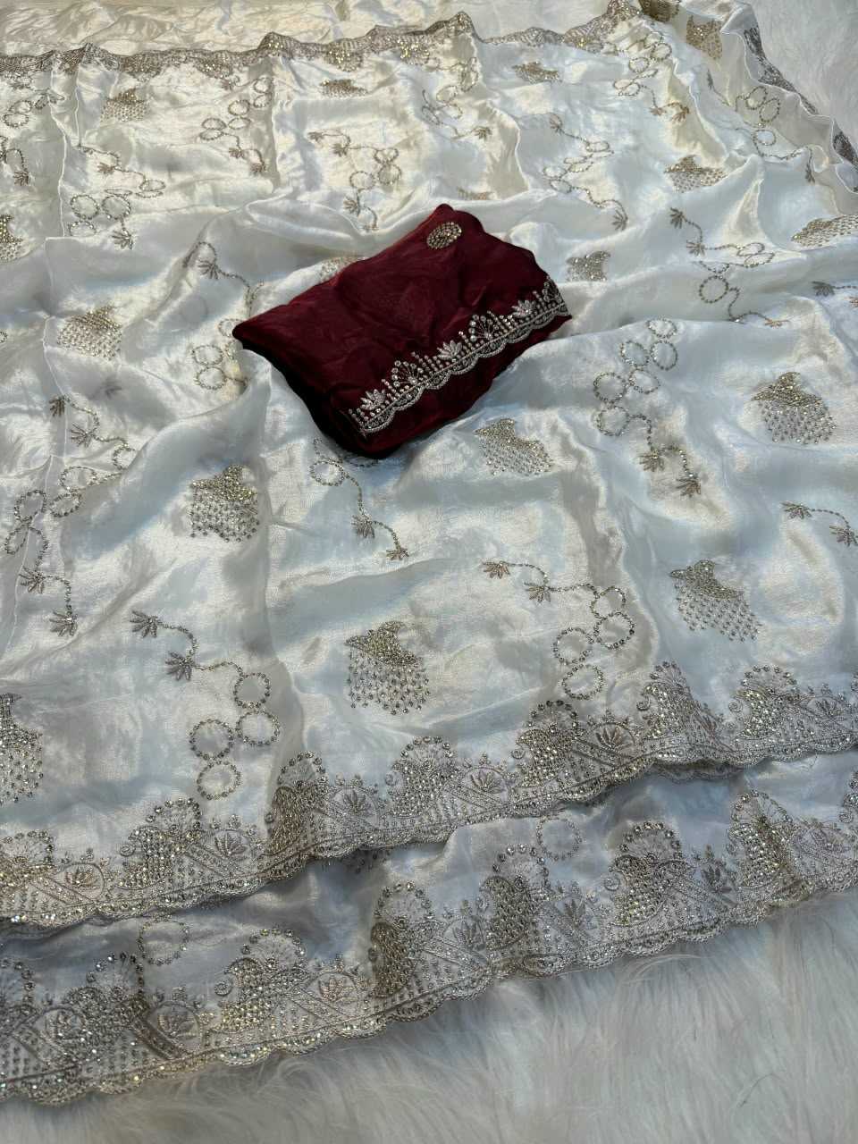 Geet Space Silk Soft Saree