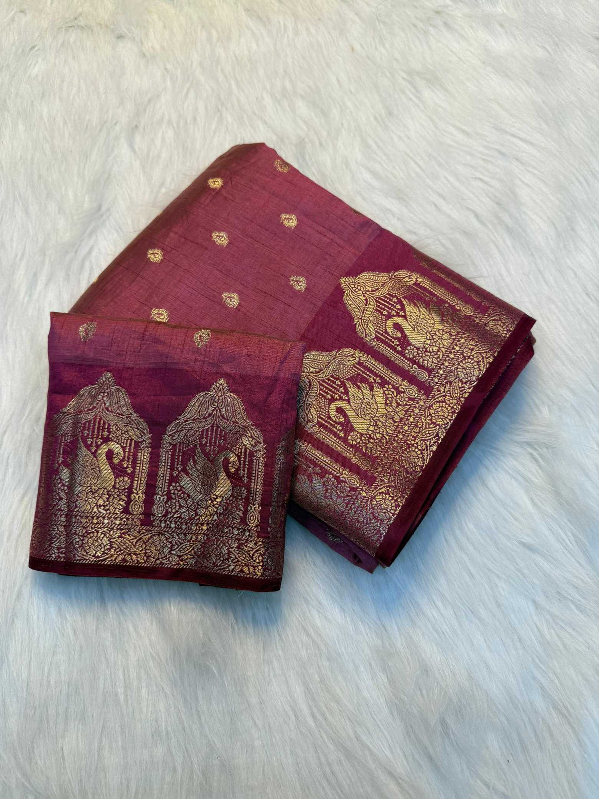 Hansika Tussar Silk Saree