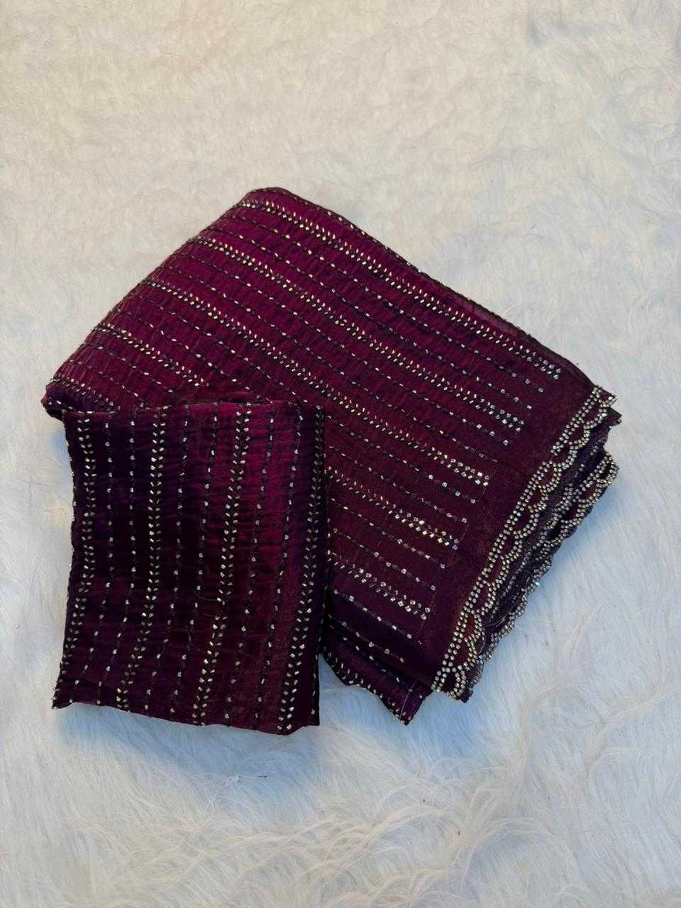Harini Satin Work Saree