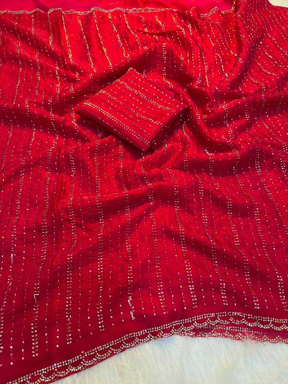 Harini Satin Work Saree