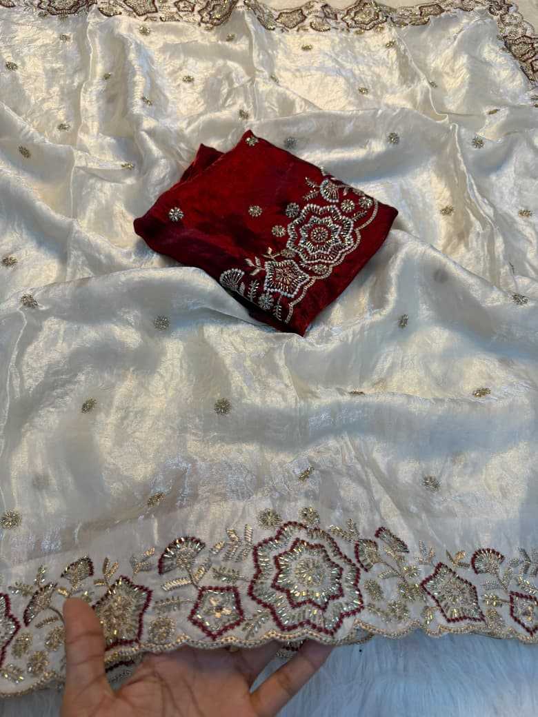 Satin Party Wear Saree
