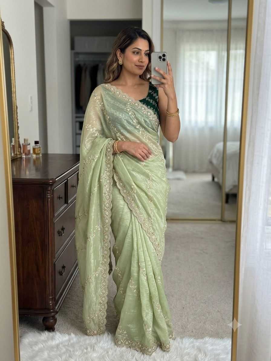 Crunchi Designer Saree