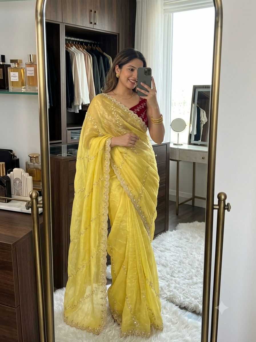 Crunchi Designer Saree