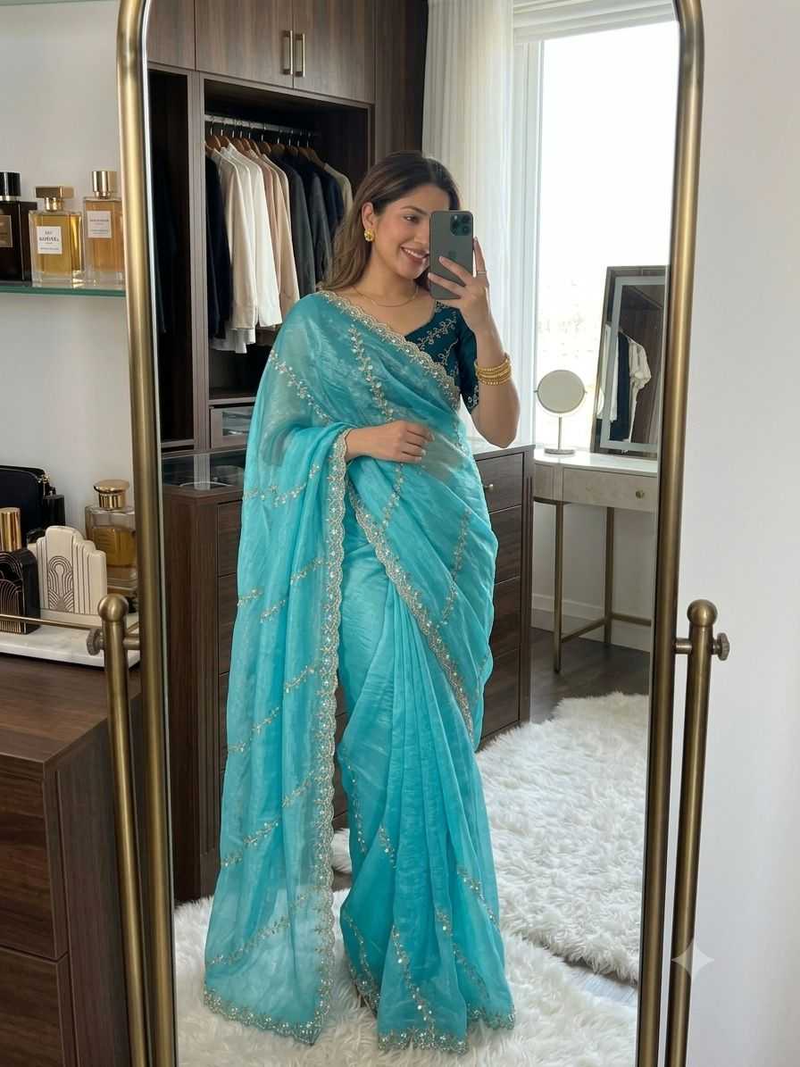 Crunchi Designer Saree