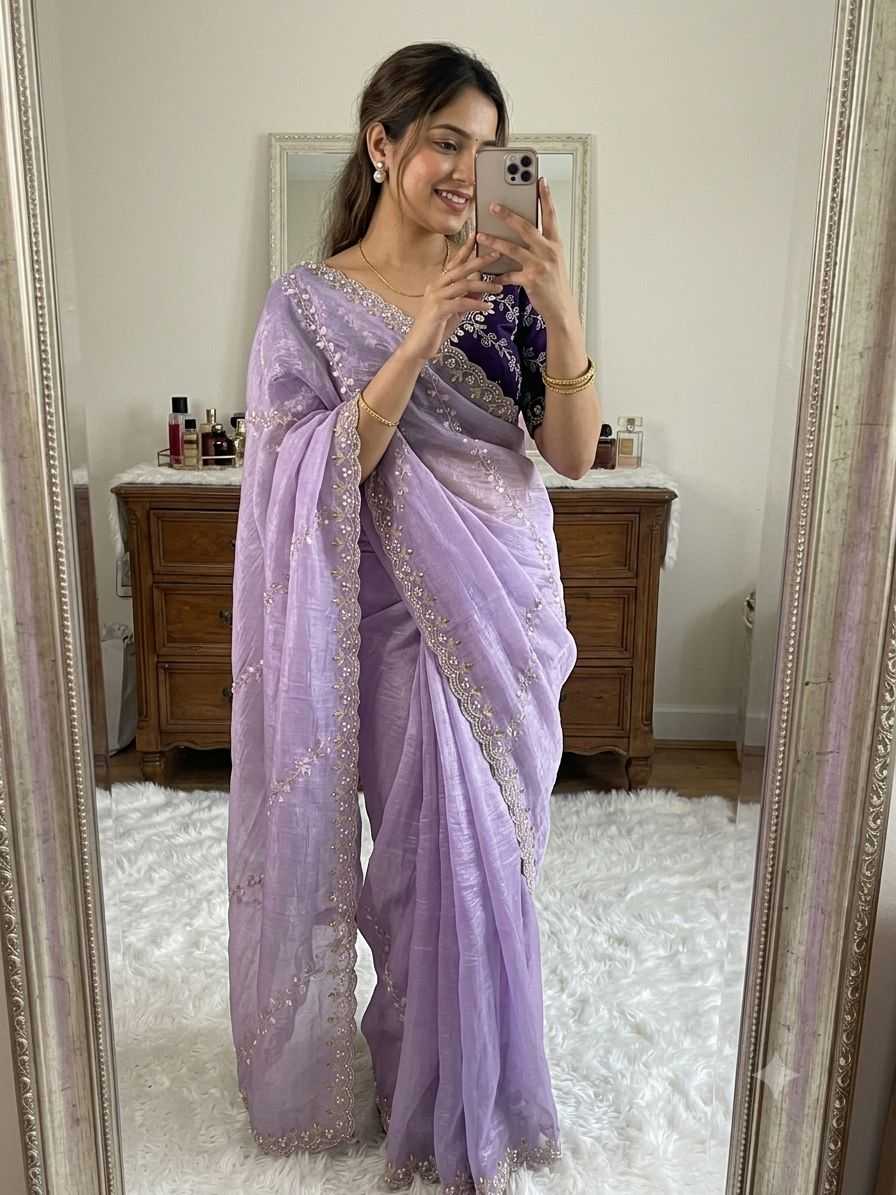 Crunchi Designer Saree
