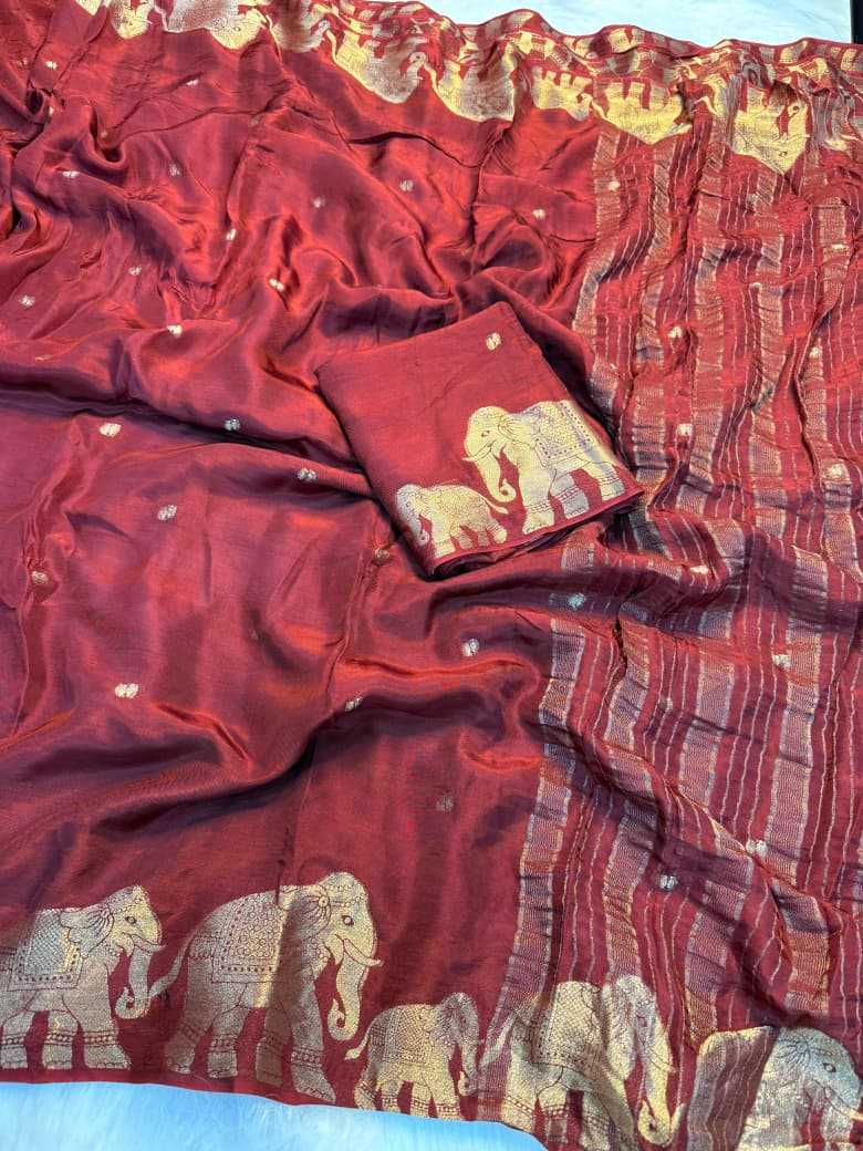 Pure Viscos Designer Saree