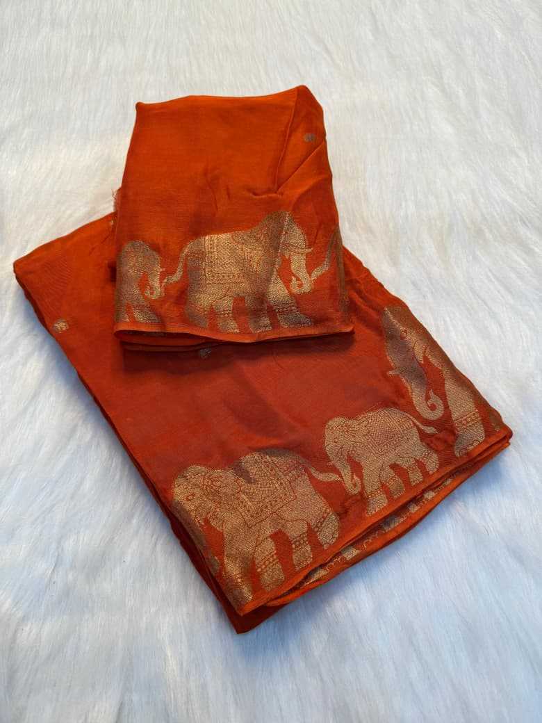 Pure Viscos Designer Saree