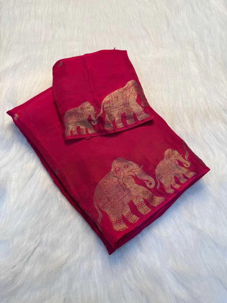 Pure Viscos Designer Saree