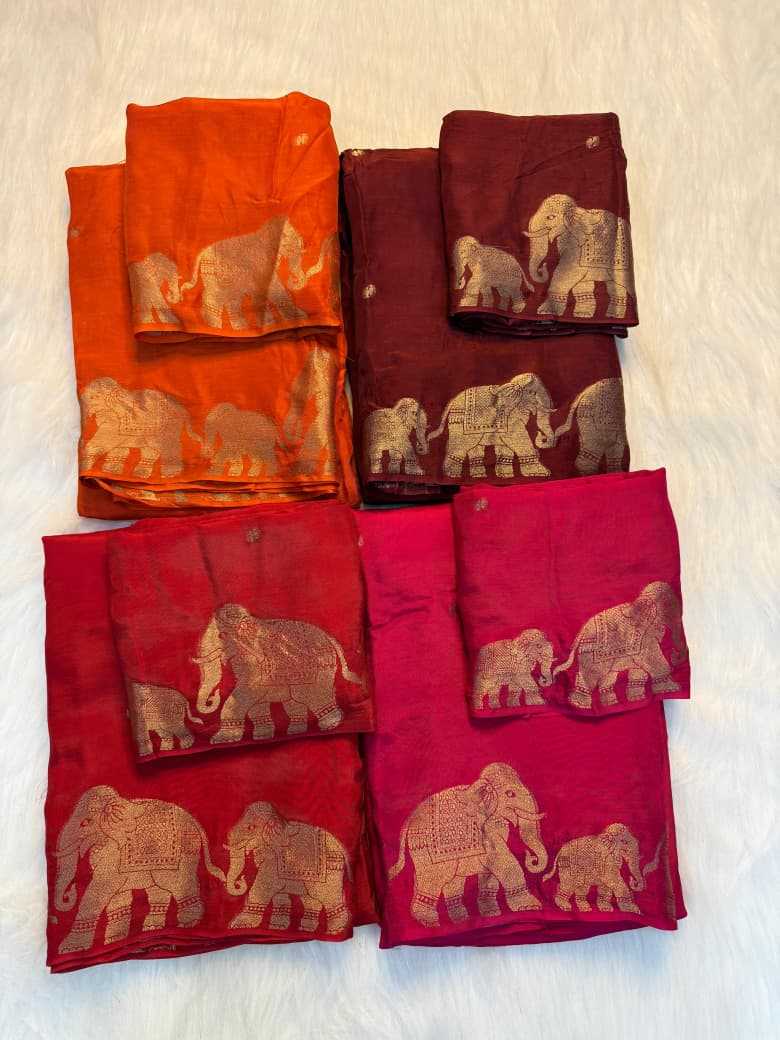Pure Viscos Designer Saree