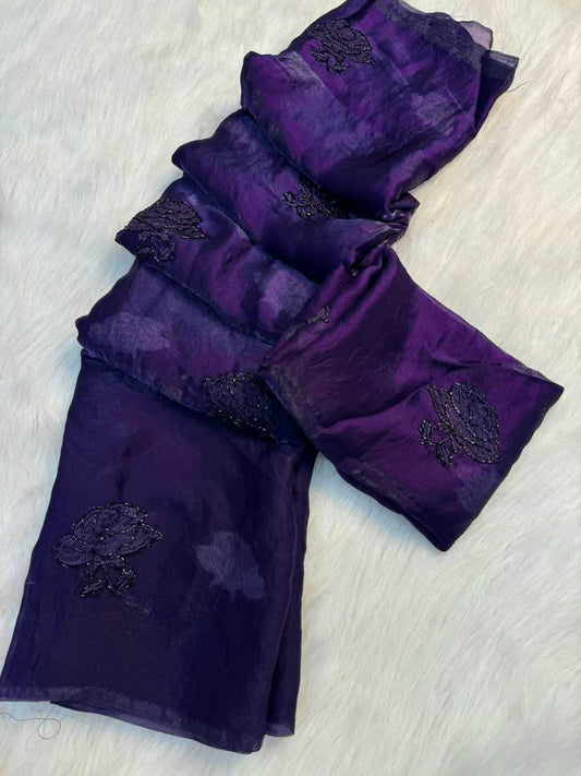 Ishita Space Silk Designer Saree