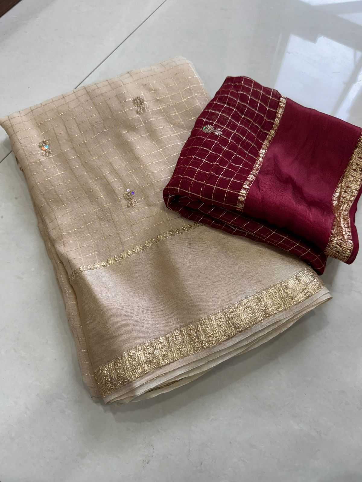 Viscose Georgette Saree