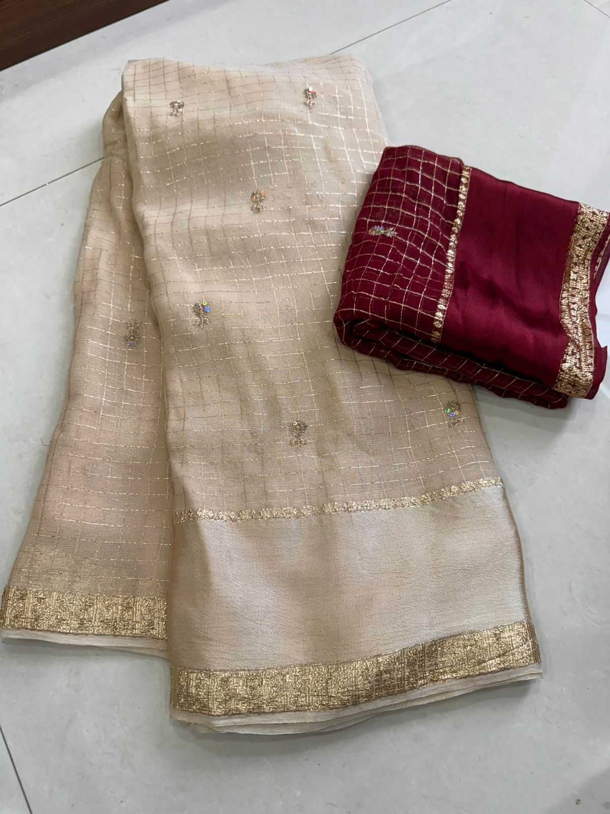 Viscose Georgette Saree