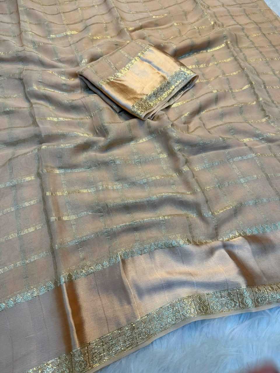 Juhi Premium Georgette Designer Saree