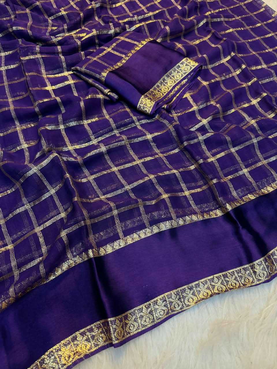 Juhi Premium Georgette Designer Saree