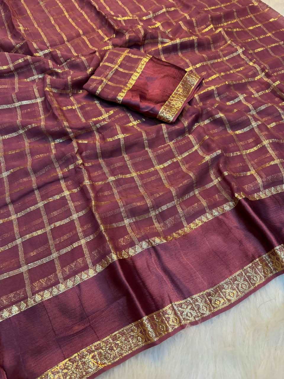 Juhi Premium Georgette Designer Saree