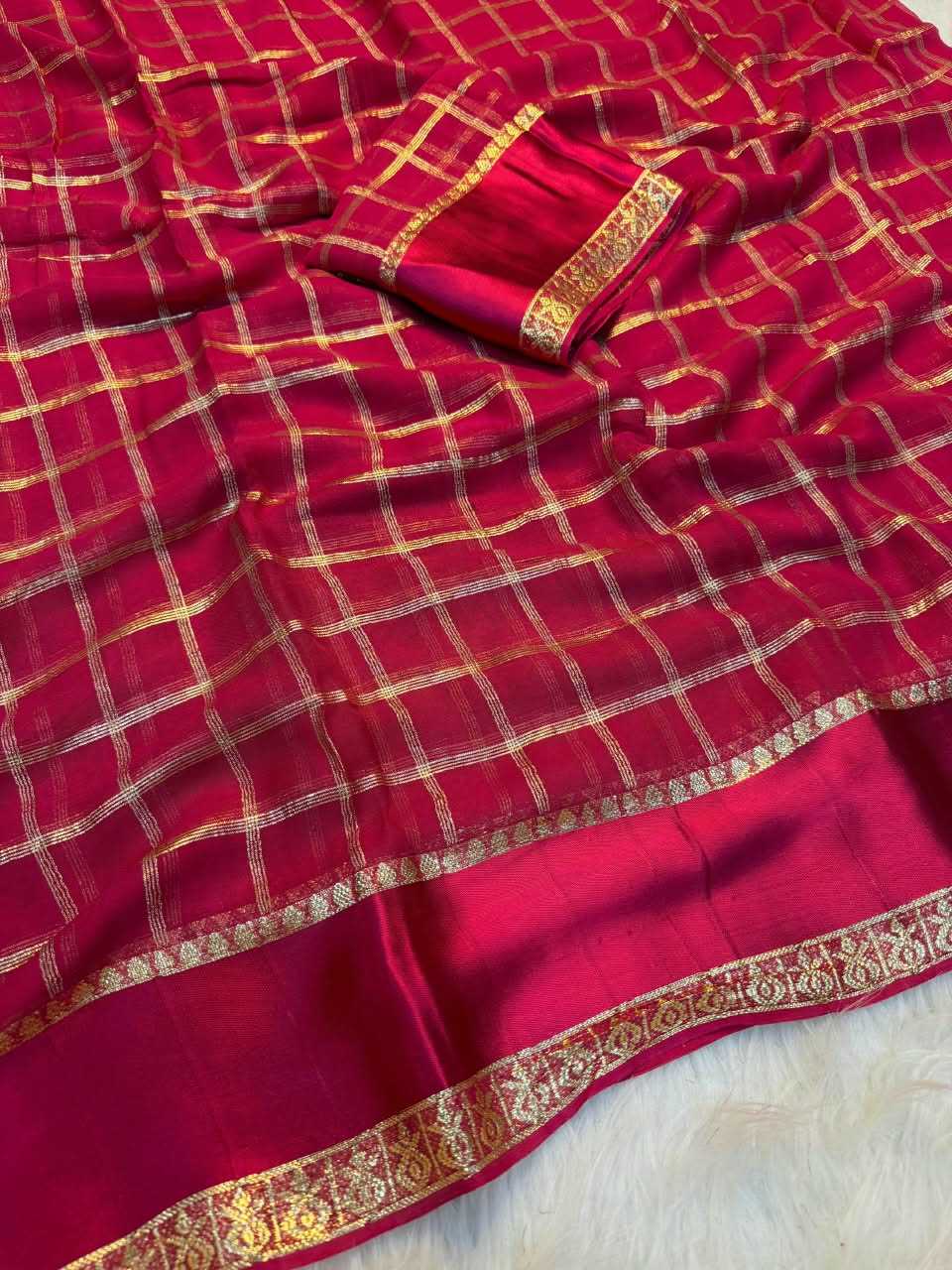 Juhi Premium Georgette Designer Saree