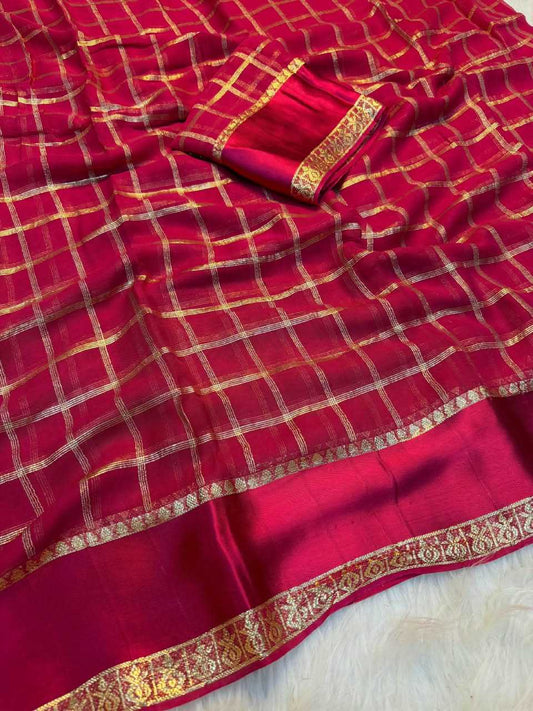 Juhi Premium Georgette Designer Saree