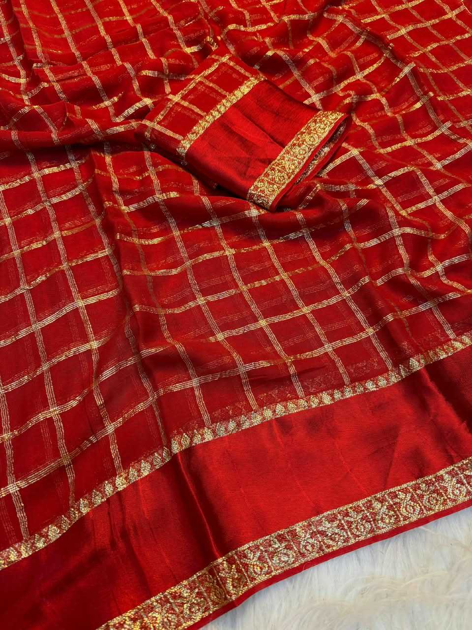 Juhi Premium Georgette Designer Saree