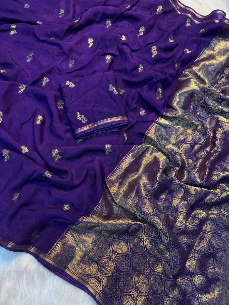 Crepe Silk Saree