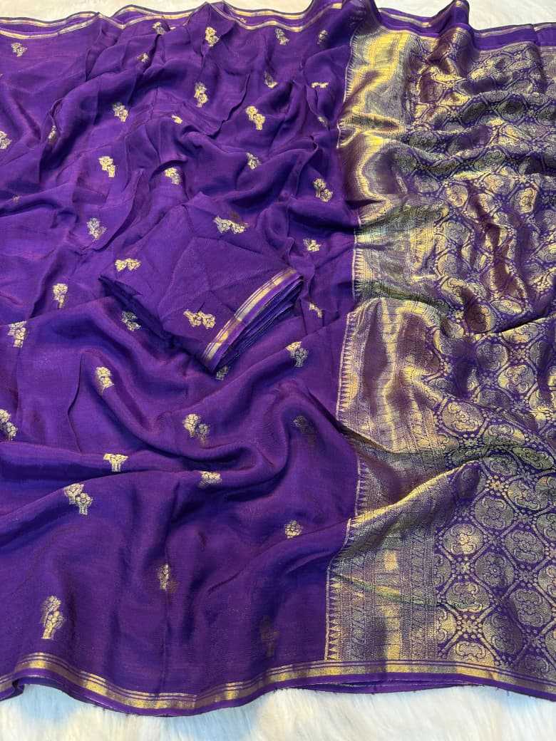 Crepe Silk Saree