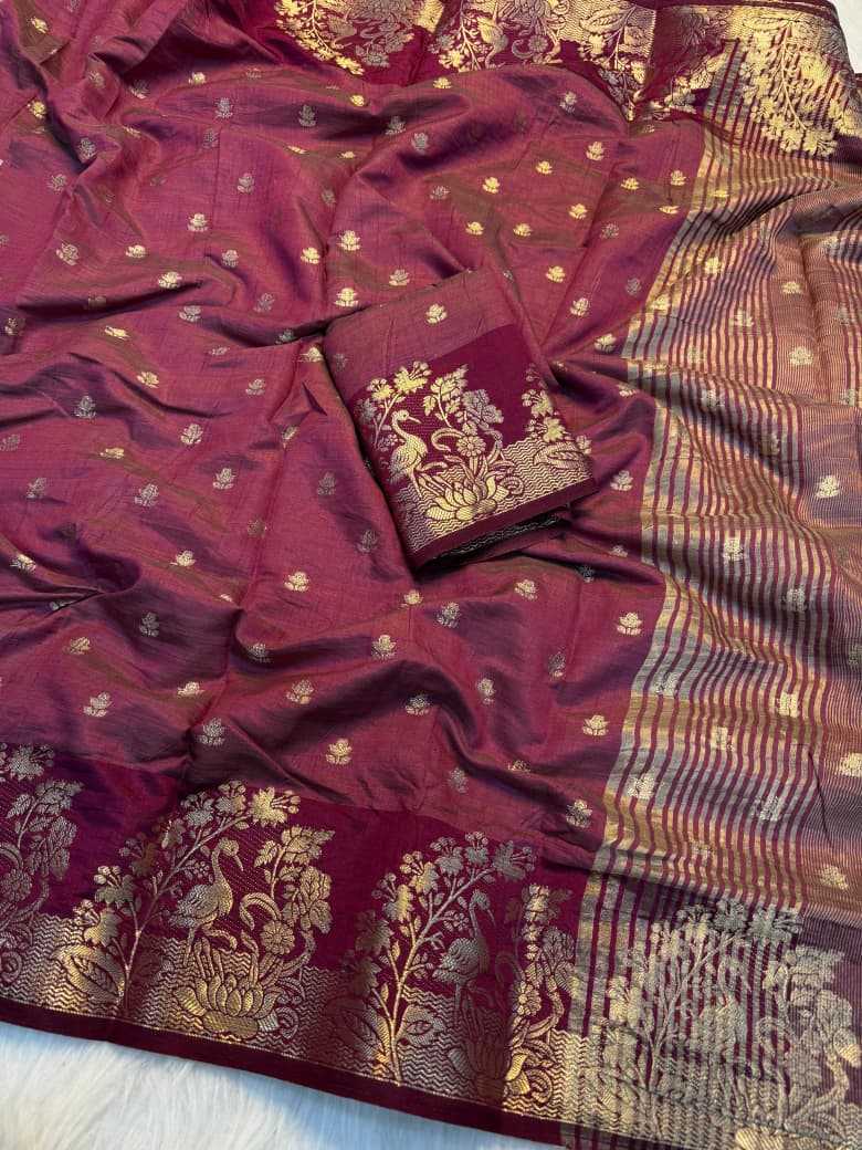 Tussar Silk Soft Saree