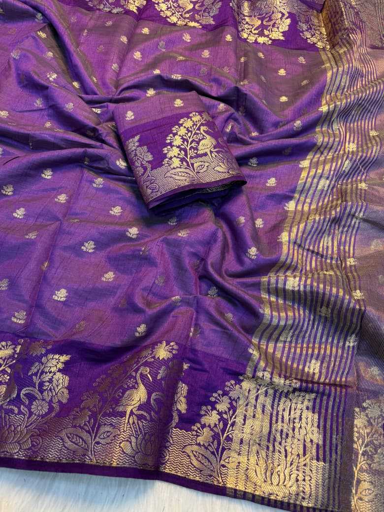 Tussar Silk Soft Saree