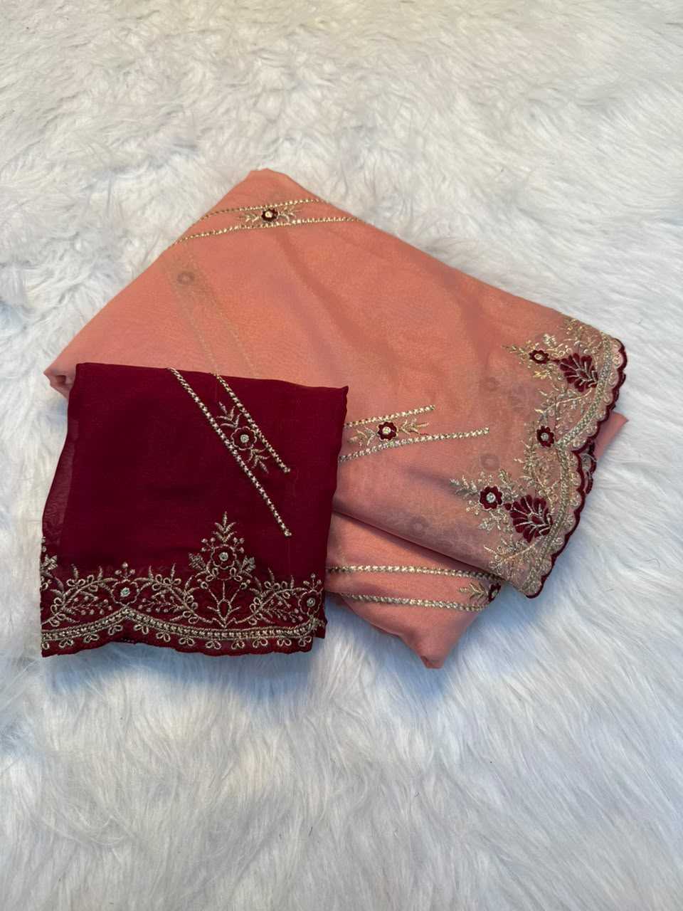 Kimaya Premium Georgette Designer Saree