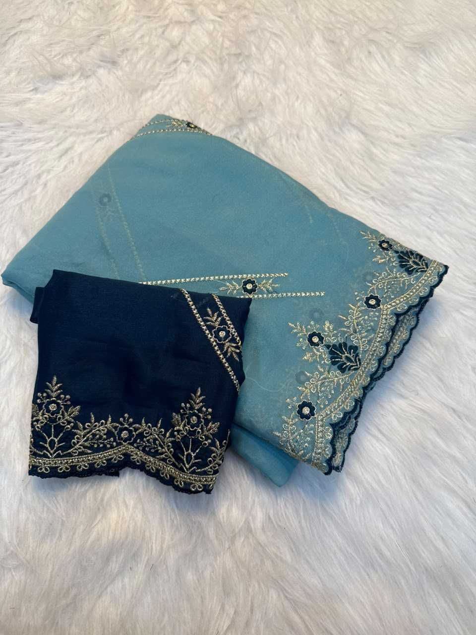 Kimaya Premium Georgette Designer Saree