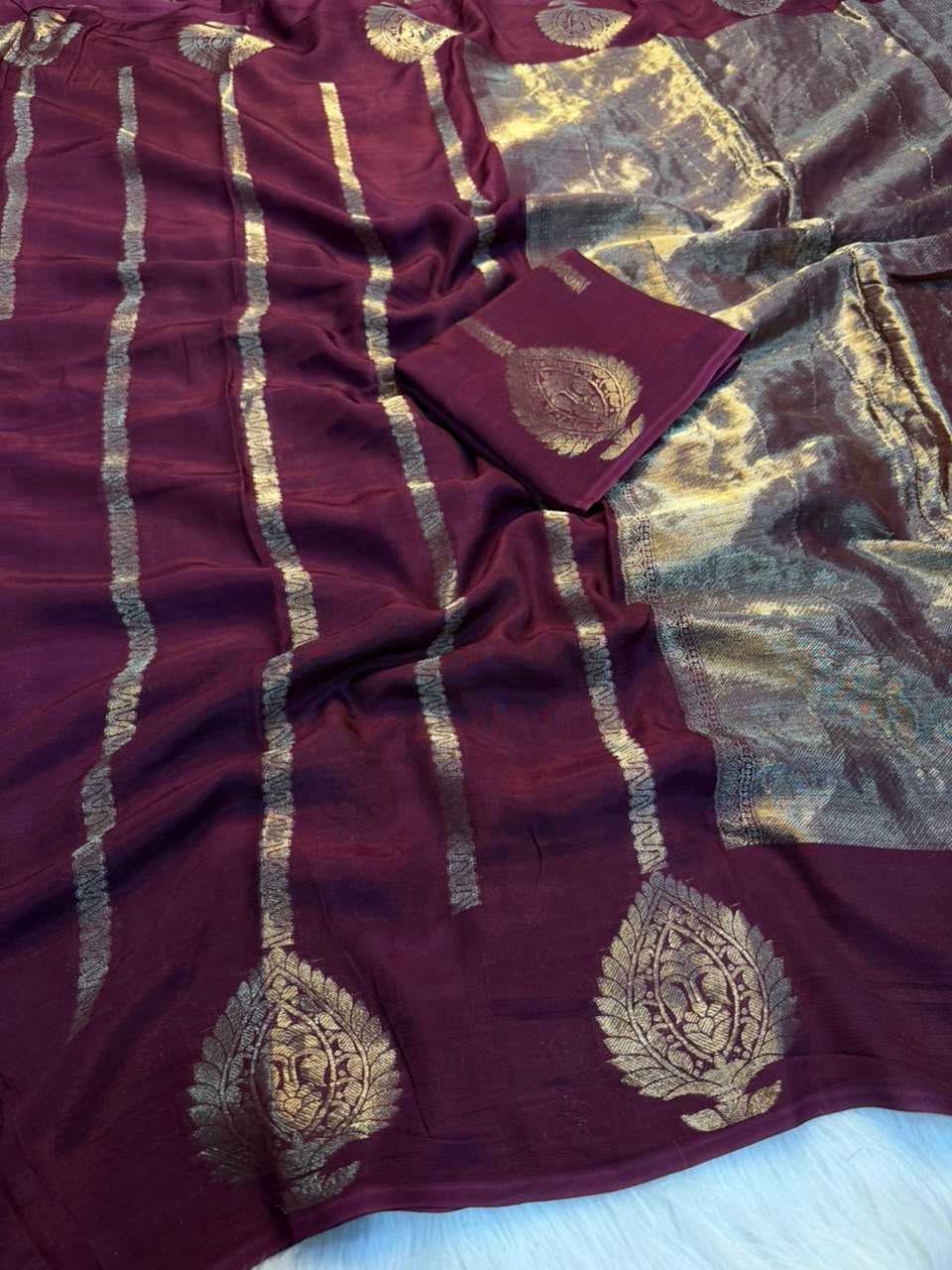 Kimaya Pure Viscos Designer Saree
