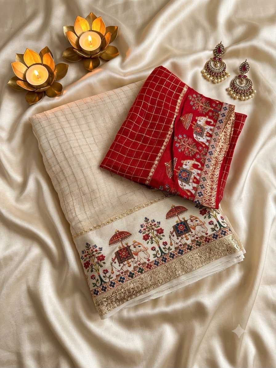 Kripa Premium Georgette Designer Saree