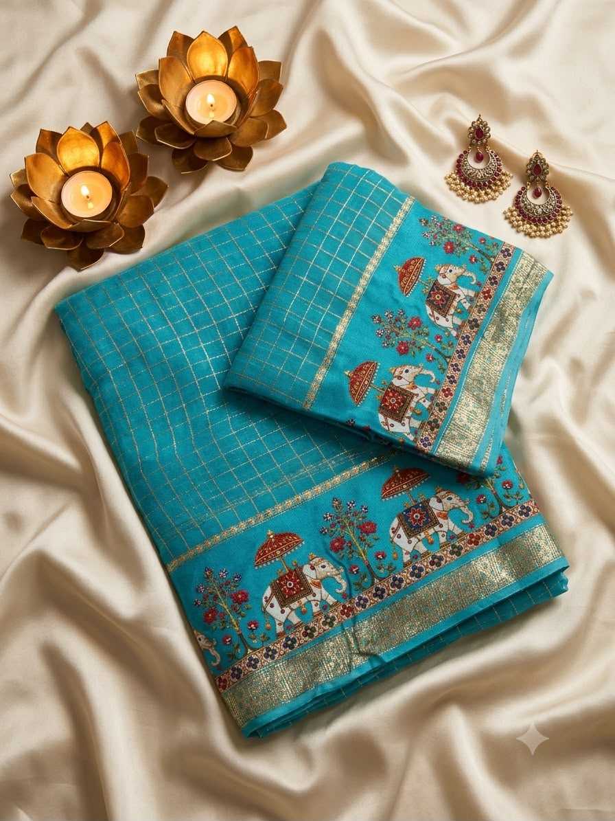 Kripa Premium Georgette Designer Saree