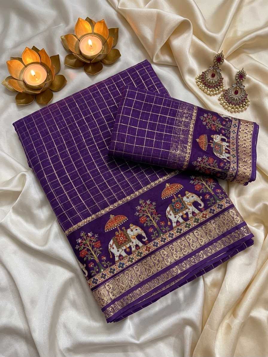 Kripa Premium Georgette Designer Saree