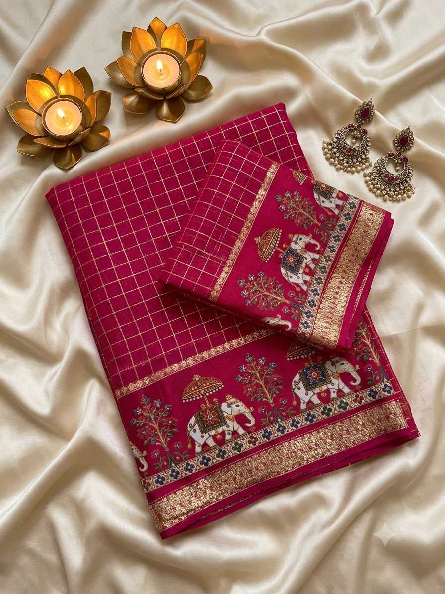 Kripa Premium Georgette Designer Saree