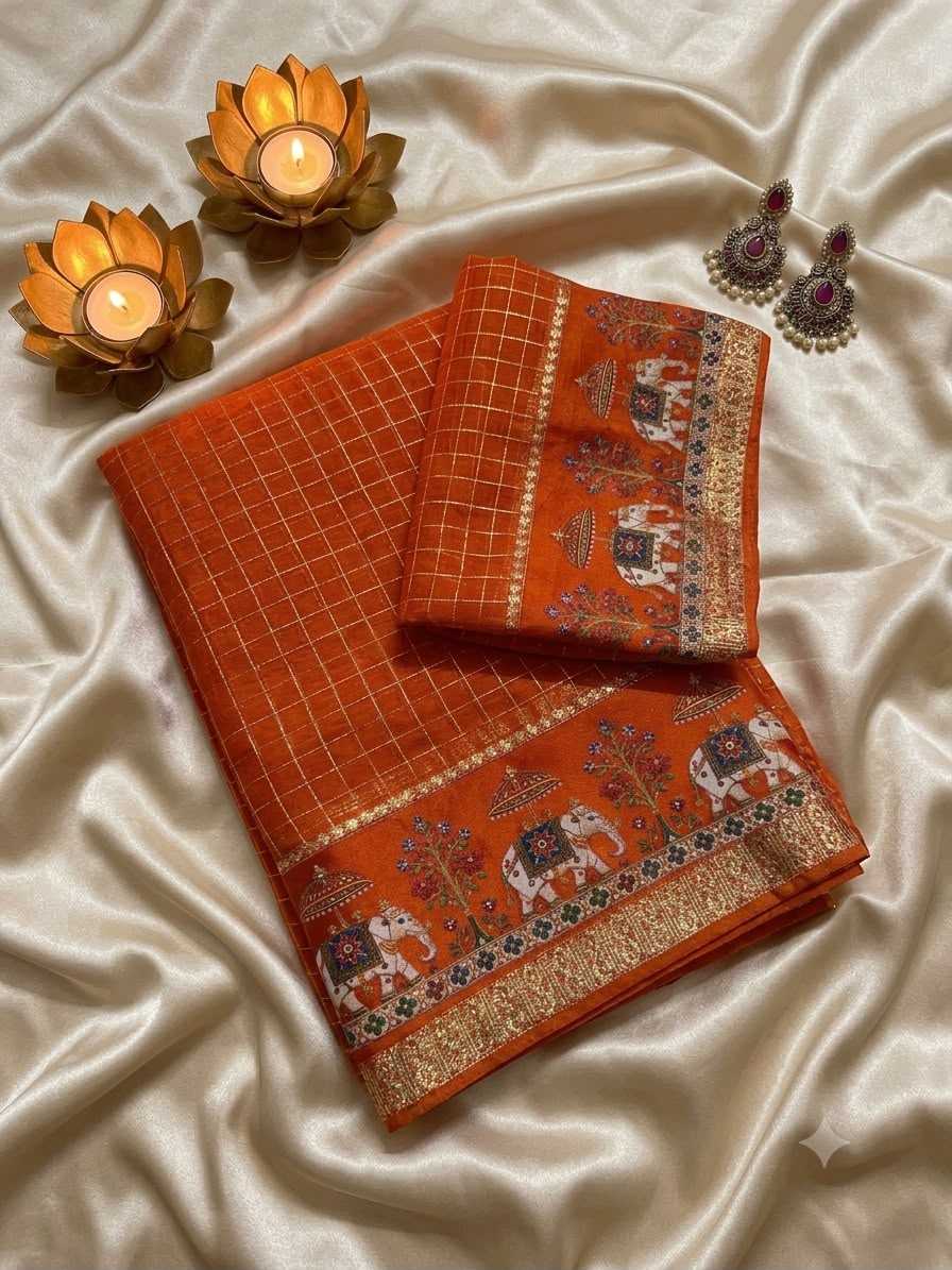Kripa Premium Georgette Designer Saree