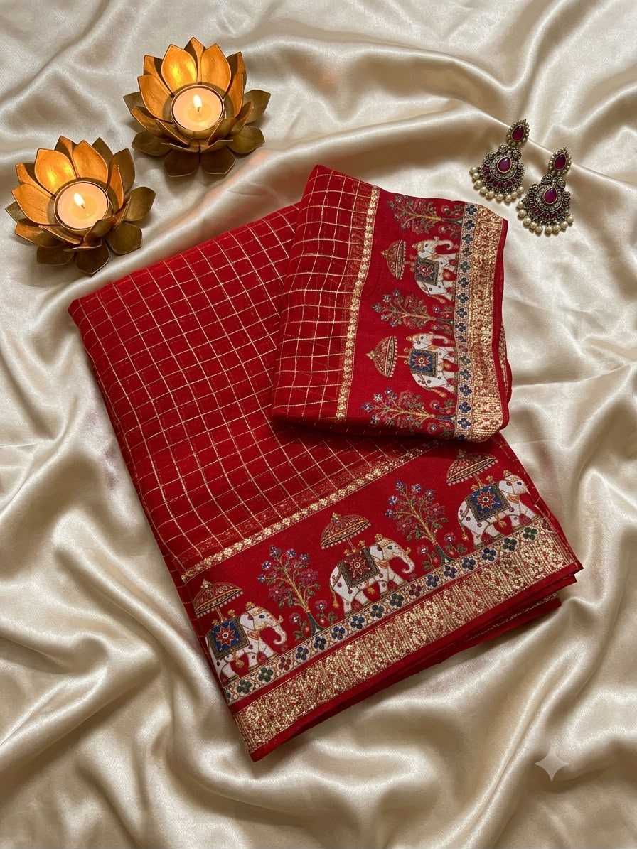 Kripa Premium Georgette Designer Saree
