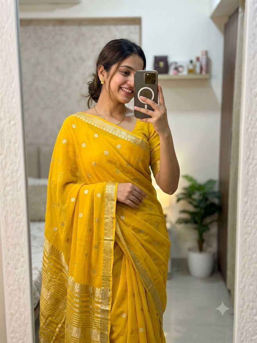 Kripa Pure Viscos Ready To Wear Saree