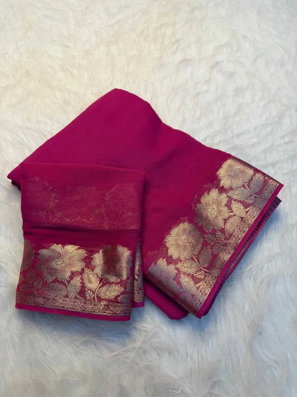 Kriti Premium Georgette Designer Saree