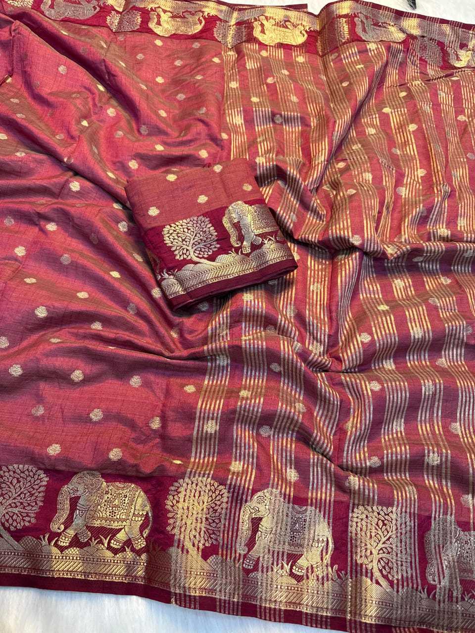Tussar Silk Soft Saree