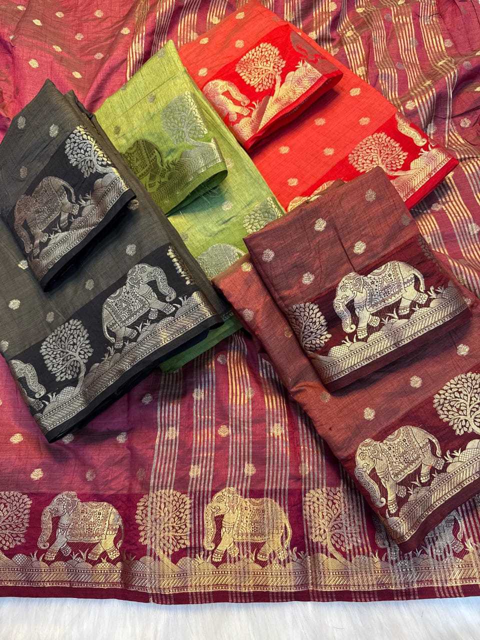 Tussar Silk Soft Saree