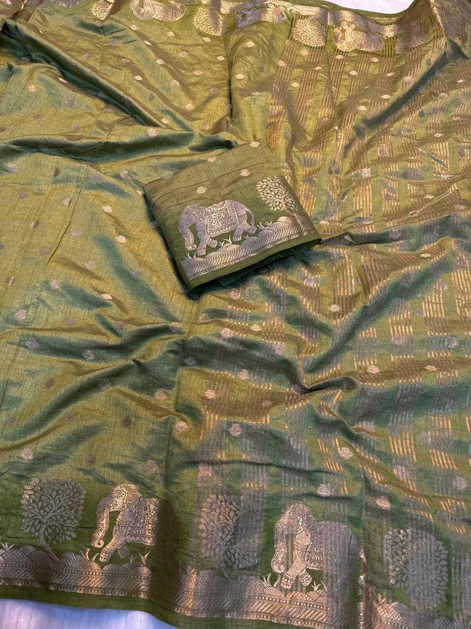 Tussar Silk Soft Saree