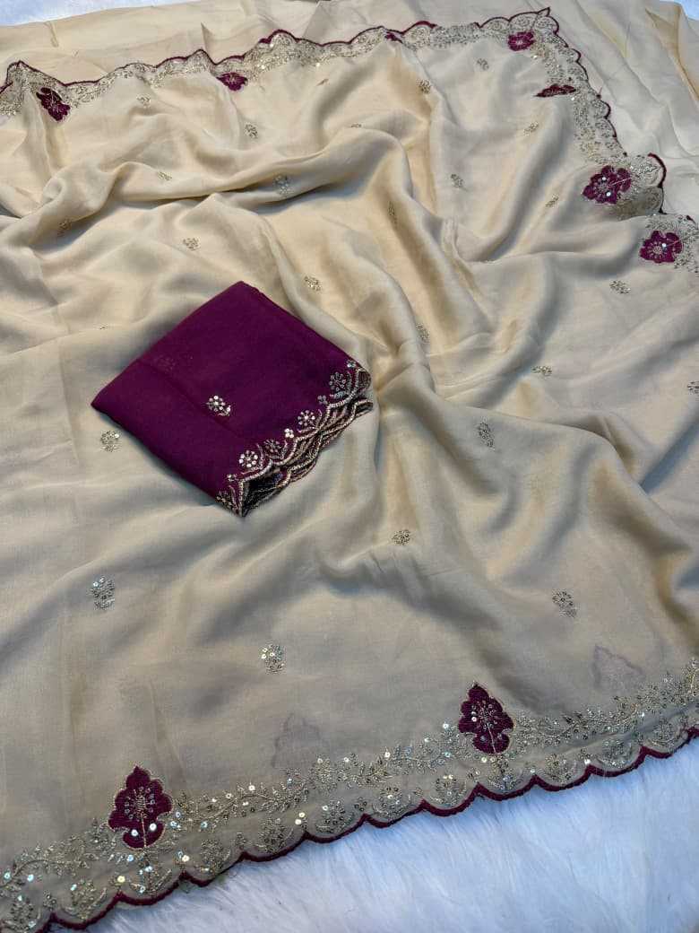 Mahira Premium Georgette Designer Saree