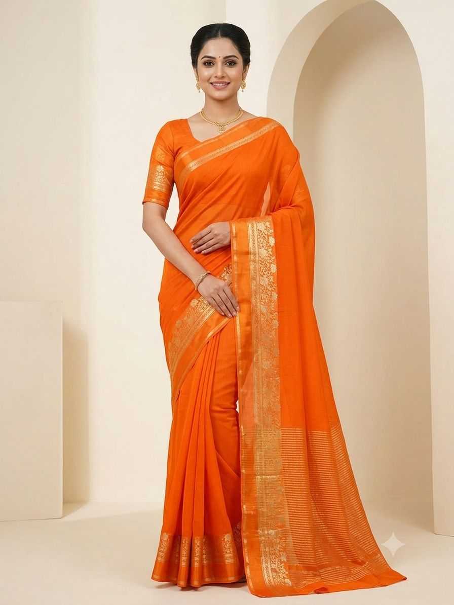 Pure Viscos Jacquard Saree