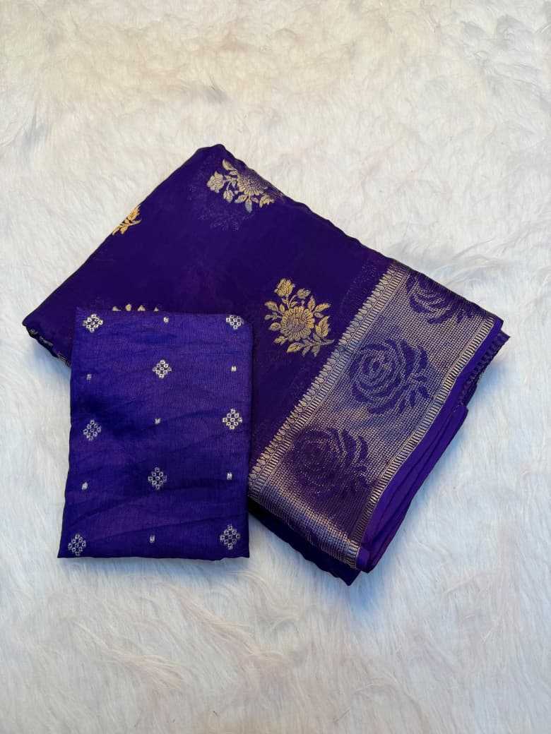 Mysore Crepe Silk Saree
