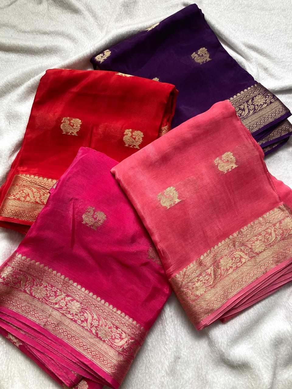 Mysore Crepe Silk Soft Saree