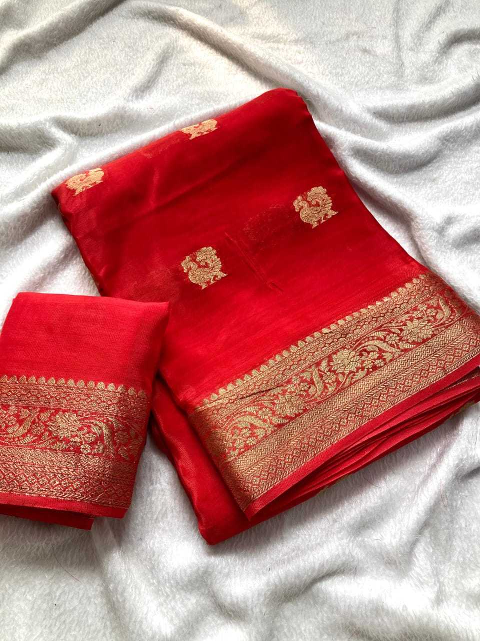 Mysore Crepe Silk Soft Saree