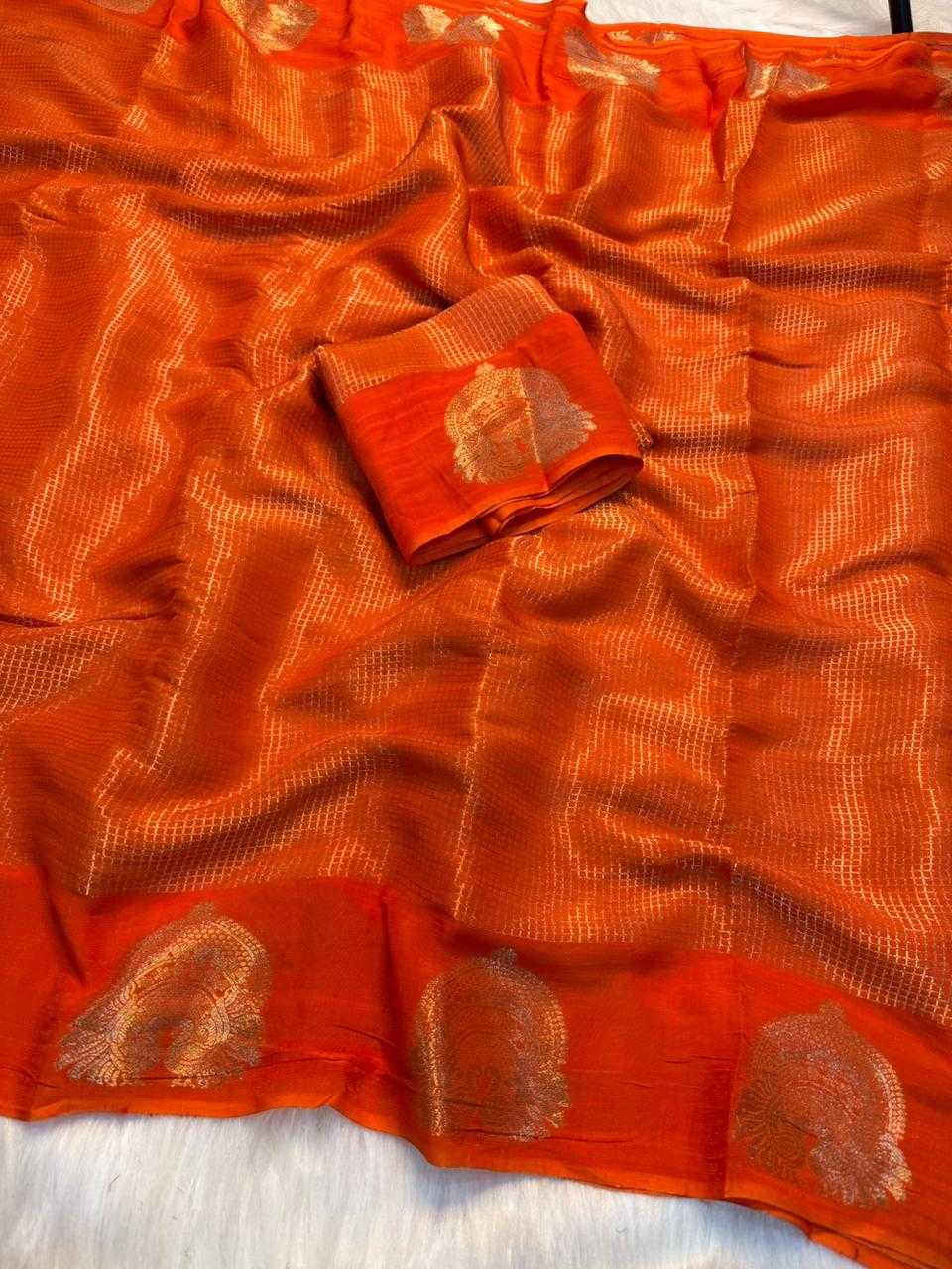 Pure Viscos Designer Saree